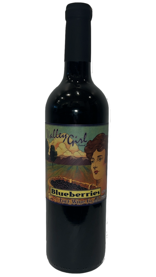 Valley Girl - Blueberry Table Wine (750mL)