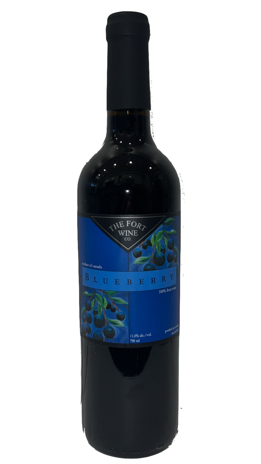 Oaked Blueberry Table Wine (750mL)