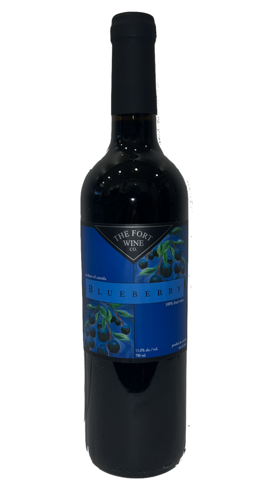 Oaked Blueberry Table Wine (750mL)